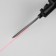Clothing scissors, with a laser pointer, 8 ", 21 cm, black color