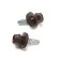 Roofing screws 5.5x19 mm, RAL8017 Brown color, 250 pcs.