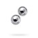 Vaginal balls Metal by toyfa, silver color, d = 2 cm