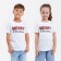 T-shirt Children's KAFTAN "Merry Christmas", size 30 (98-104), white color