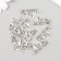 Decor Metal for creativity "Mountain - Place of Power" 2.5x1.4 cm