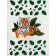 Kitchen towel Diva Afrodita "Tiger", 360 gr, size 40x60 cm