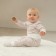 Body (turtleneck) I, Basic Line, height 86-92 cm, beige strip