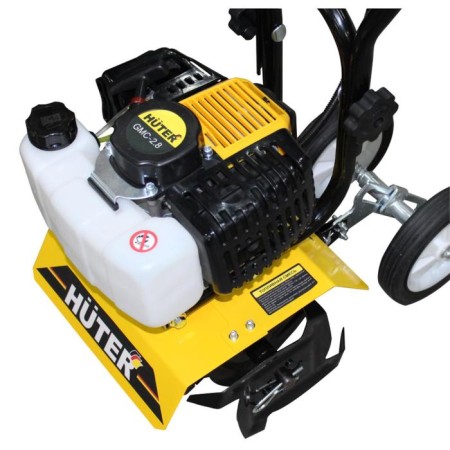Cultivator HUTER GMC-2.8, Benz., 2t, 2.8 hp, 2 kW, 1 square., Shir./Ch. 28/12 cm-6