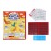 Cassory of letters, syllables and accounts Calligrata, with color pattern (back), A5, PVC, mix