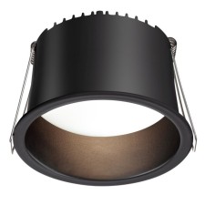 Светильник встраиваемый светодиодный Novotech. Tran, 12Вт, Led, 63х98х98 мм, цвет чёрный