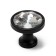 Handle button Cappio PK112, D = 30 mm, plastic, black color