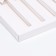 Folding box for 5 mini-bribberries, white, 27.5 x 20 x 2.3 cm