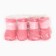 Dog boots, rubber, set 4 pcs, size L, pink