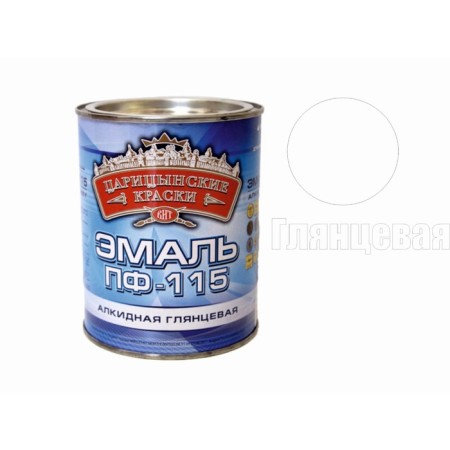 Enamel pf 115 Tsaritsyn paints white 0.8 kg-1