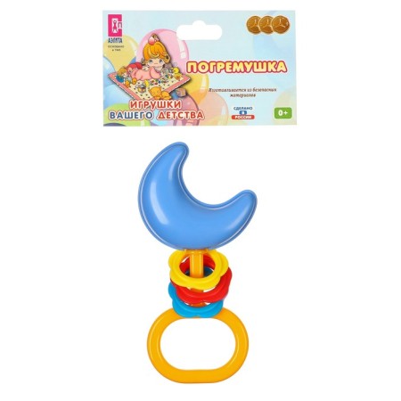 Little rattle "Month", color mix, Aelita-6