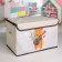 Stelly box for storage with a lid "Musical lion", 39 × 25 × 25 cm