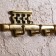 Key Key "Cey" Brass 20x5.5x2 cm