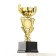 Cup 182b, award figure, gold, plastic stand, 24 × 12 × 8.5 cm.