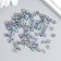 Glass beads 6/0 "Cube. Translucent. Rainbow" 10 grams