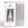 Curtain curtain Ethel "Strokes" color gray, on the curtain tape, 145x265 cm