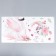 Sticking plastic interior color "flamingos in a ballet pack with flowers" 30x60 cm