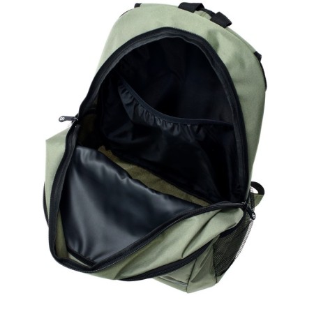 Youth backpack, 46 x 33 x 16 cm, ergonomic back, embroidery, stavia, khaki, light gray-7