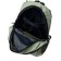 Youth backpack, 46 x 33 x 16 cm, ergonomic back, embroidery, stavia, khaki, light gray