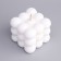 Figure candle "Cloud", 6x6 cm, white