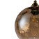 Suspended Indigo lamp, 11003/1p cognac. 1x40W, E14, 200x200x255/1771 mm, cognac color