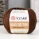 Yarn "Baby Cotton" 50% acrylic 50% cotton 165m/50g (408 chocolate)