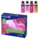Paint for the fluid art, set 4 colors x 120 ml, Brauberg, pink tones