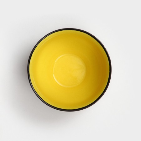Pyla ceramic "Persia", 200 ml, yellow, 1 variety, Iran-2