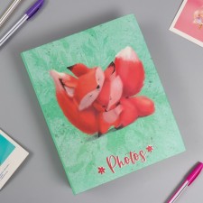 Photo album for 200 photos 10x15 cm, plastic. Foxy Life sheets Fox Life