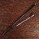 Souvenir product cane with a dagger, a 30cm blade, a knob St. Petersburg