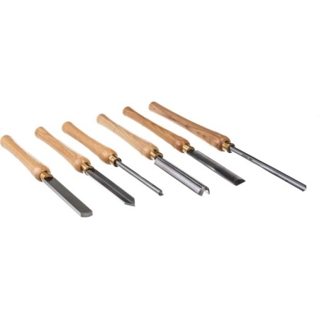 A set of woods on the Wood Encor Prof 10420, a wooden handle, 6 pcs.-2