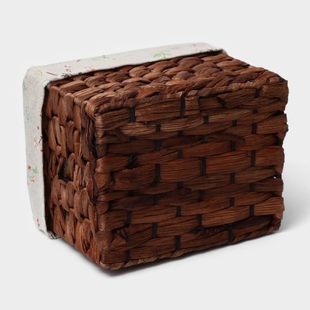 Set of storage baskets, manual weaving, 4 pcs: 19 × 15 × 14.5 - 40 × 30 × 19 cm-7