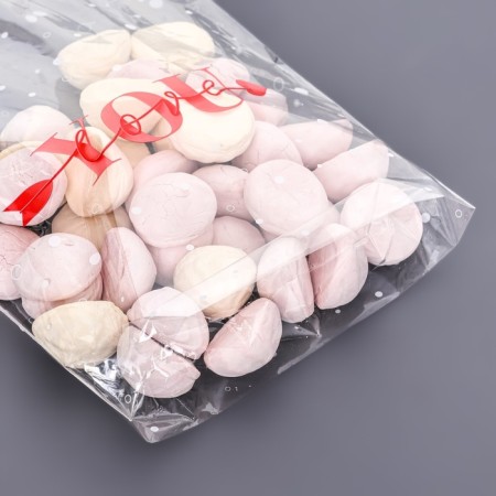 Package packing bopp, with a bottom fold, "I love you" 20*35 cm set 50 pcs-1