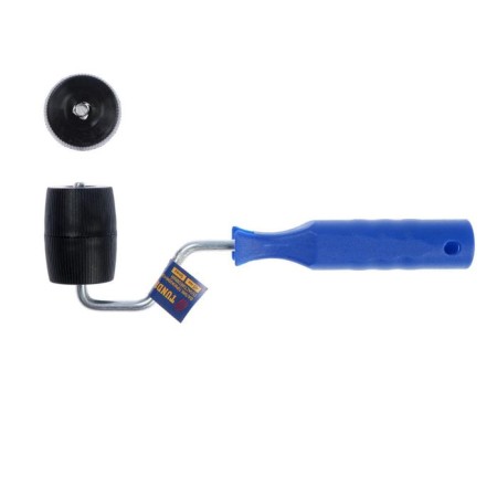 Roller of clamping tundra, "barrel", plastic, 45 mm-3