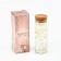 Interior candle in a flower flask 3 x 3 x 8 cm