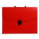 A4 Calligrata Portfli folder, 1 department, 700 μm, up to 300 sheets, red