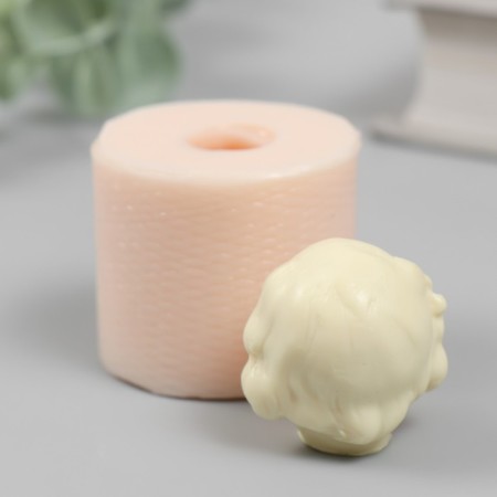 Mold Silicon "Baby Head" No. 16 3.5x2.7x3 cm-2