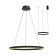 Suspension lamp "Thor", size 40x40x150 cm, 24W, LED, 3000K