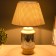 Wiley table lamp E27 40W silver-beige 30x30x46 cm Risalux