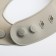 Bibslate for feeding "dinosaurics" silicone with pockets, color gray color