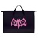 Folder for drawings and drawings A3, 450 x 330 x 90 mm, with handles, plastic, lightning from above, phoenix "Bat"