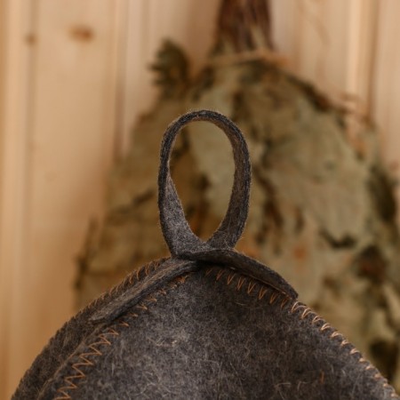Bath Hat "Head of the Family" 100% wool-2