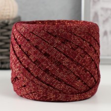 Knitted yarn 