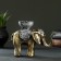 Climb "Elephant", gold 13x19 cm, for a candle d = 4 cm
