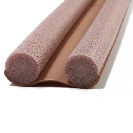 Protection against draft and dust of the tundra, 95x10 cm, brown color-12
