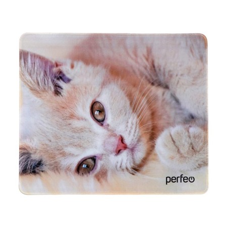 Mouse mat Perfeo Cat Fig. 4, 350x300x3 mm