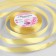 Satin tape, 12 mm × 23 ± 1 m, soft yellow color No. 101