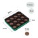Set for seedlings: peat tablet d = 4.1 cm (12 pcs.), Cassette for 12 cells of 50 ml, pallet, green