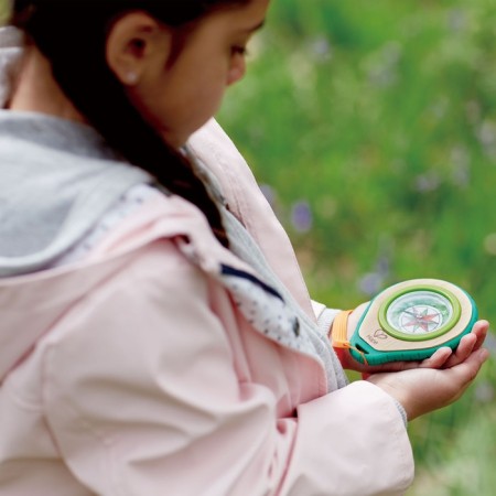Set of game "Tourist set", 2 items: compass with a mirror, carbine-1