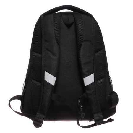Youth backpack 40 x 29 x 20 cm, Grizzly, ergonomic back, laptop department, black-4